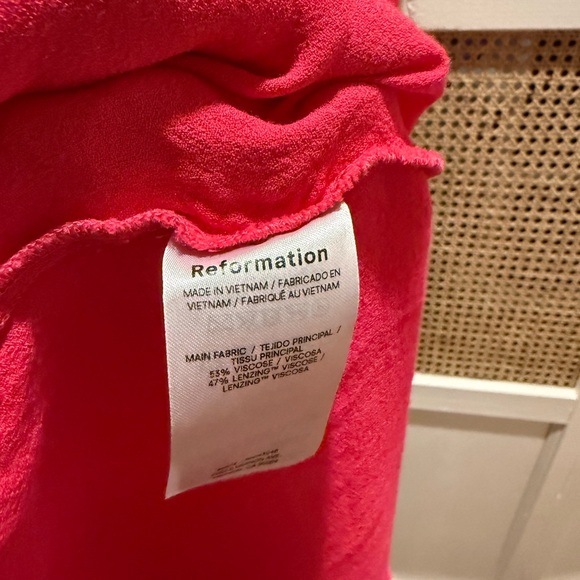 Reformation cremini dress in pink - Picture 3 of 7